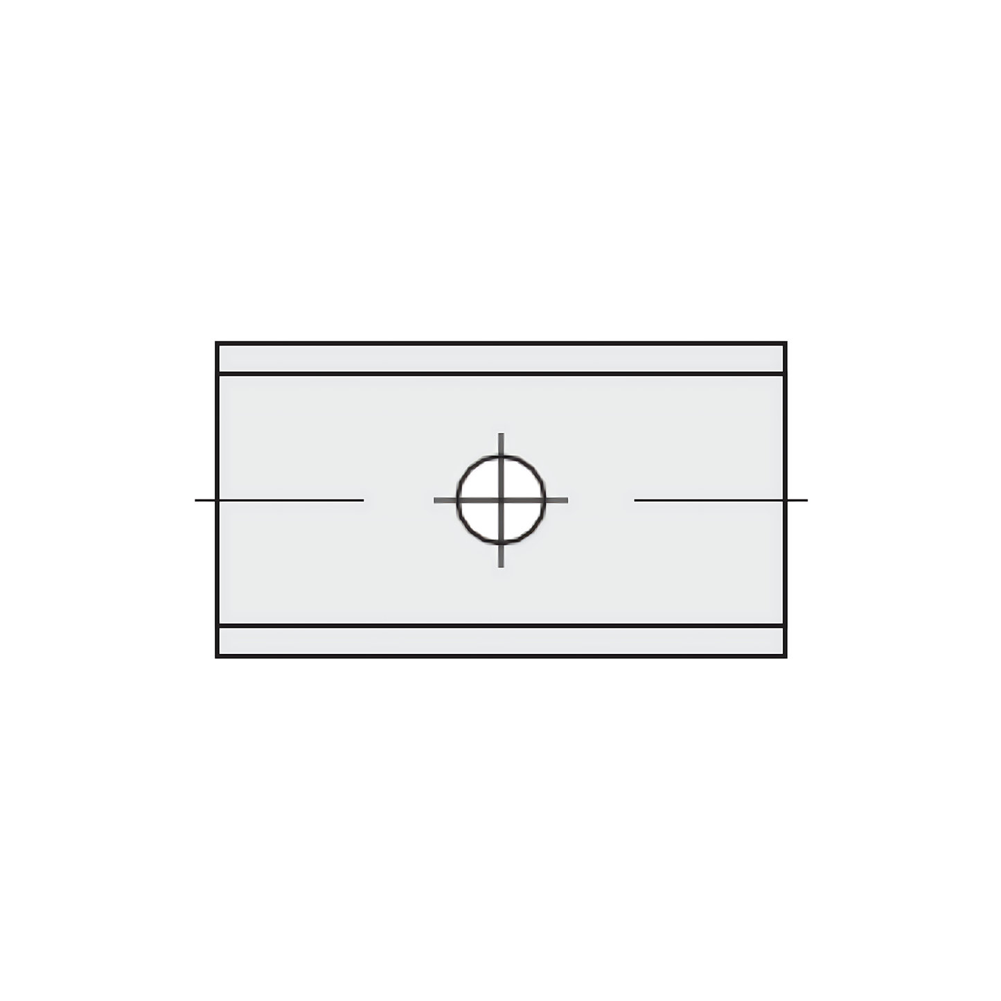 HM Wendeplatten Z2 (1-Loch) 12,0 mm Breite - 10 Stück