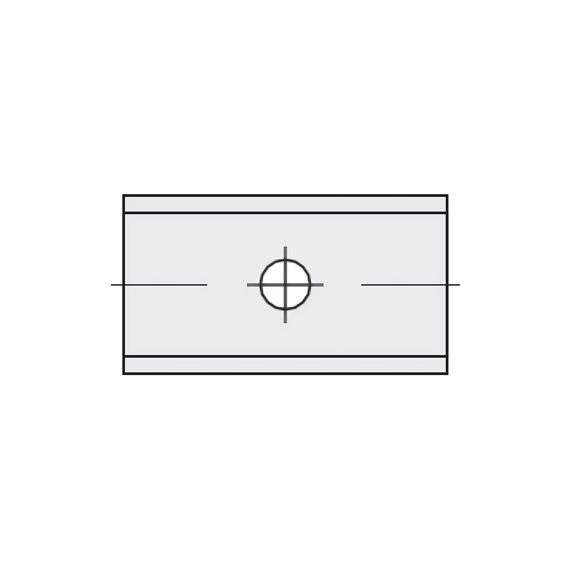 HM Wendeplatten Z2 (1-Loch) 12,0 mm Breite - 10 Stück