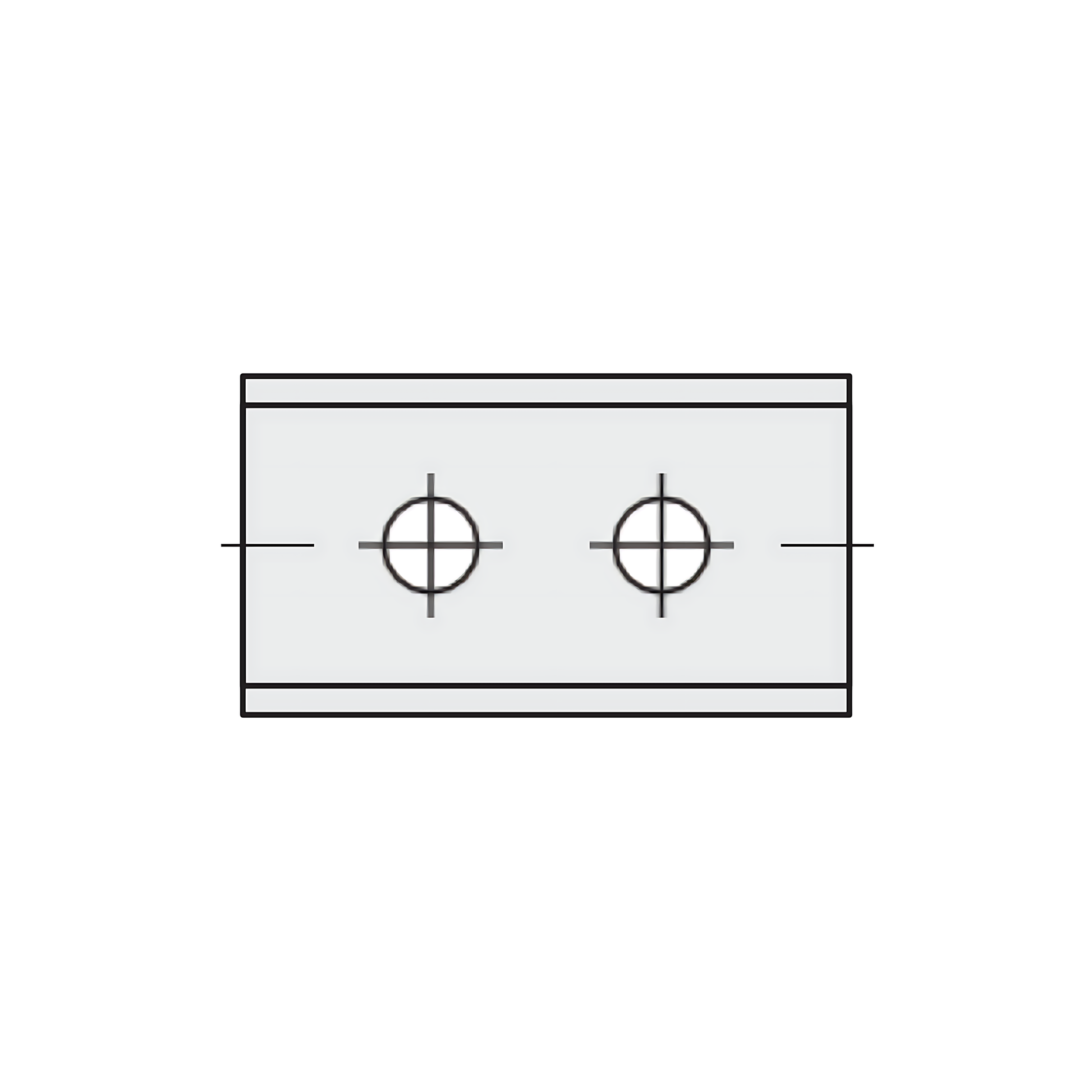 HM Wendeplatten Z2 (2-Loch) 30 x 12 x 2,5 mm, Qualität KCR08 - 10 Stück