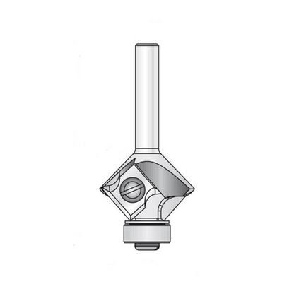 HW- (HM) WPL 45° Fasefräser und Abrundfräser R2 mm