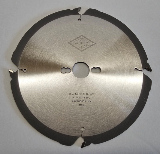 HM Nutkreissägeblatt Nutfräser Durchmesser 250 mm, Z4